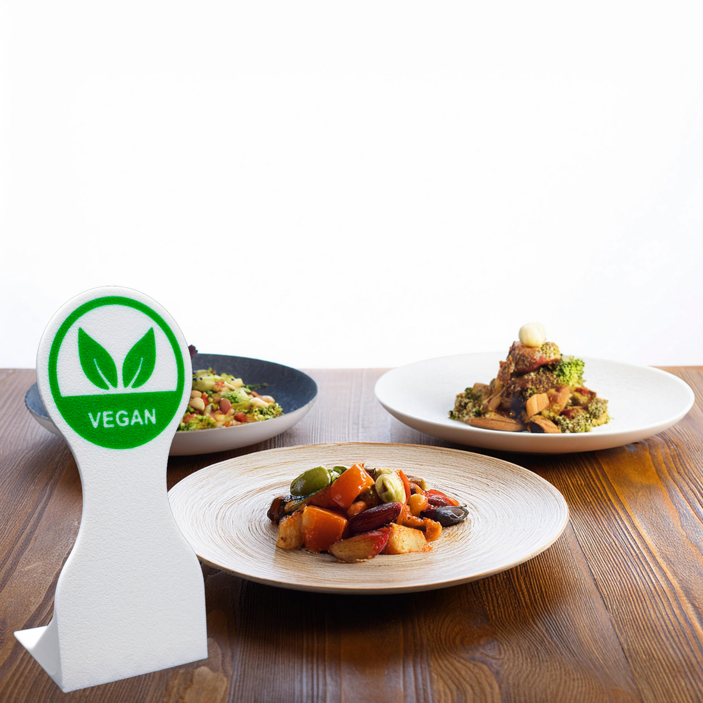 Tischaufsteller Set "VEGAN"