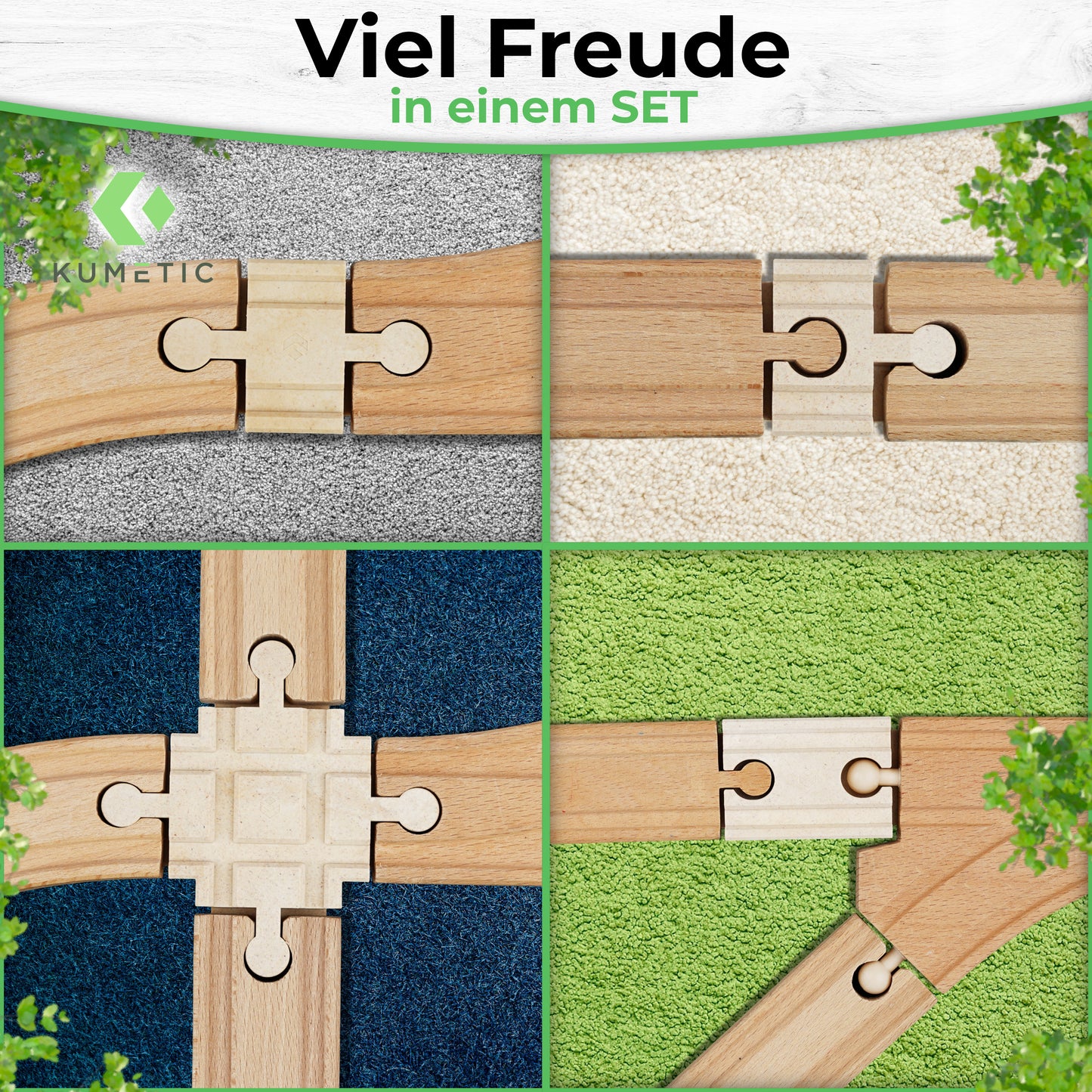 Adapterstein passend für Brio & Duplo